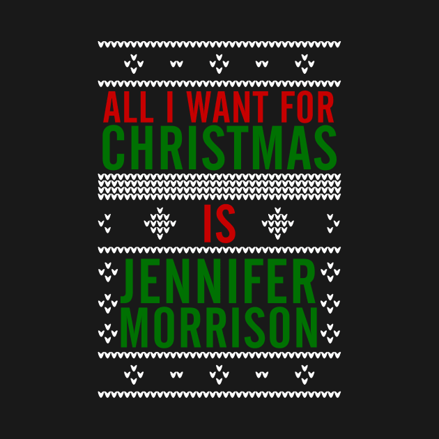 All I want for Christmas is Jennifer Morrison by AllieConfyArt