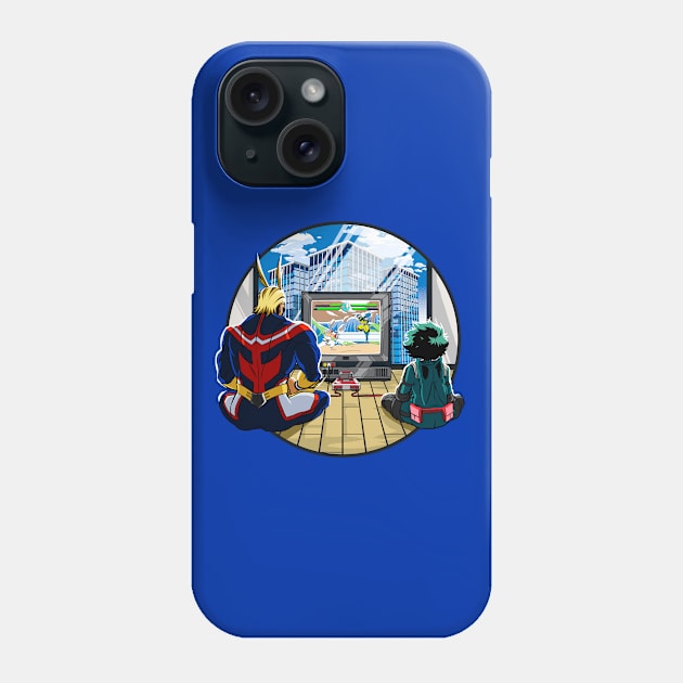 Stay-at-Home Heroes Phone Case by manoystee