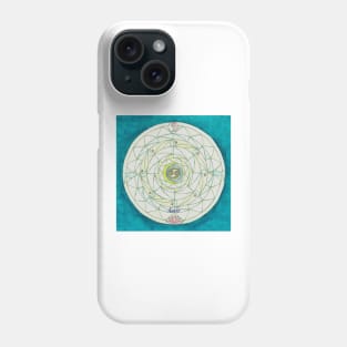 Krebs Horoskop Mandala Produkte Phone Case