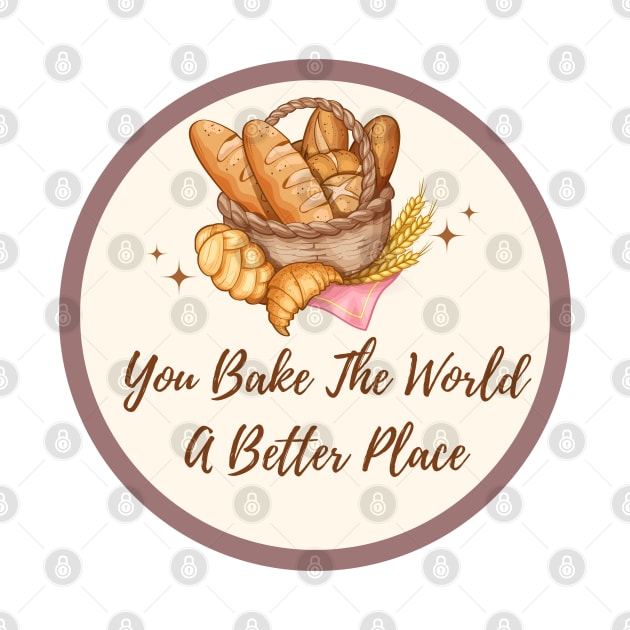 you bake the world a better place by A&A