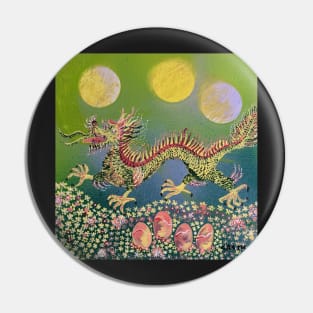 Oriental dragon Pin