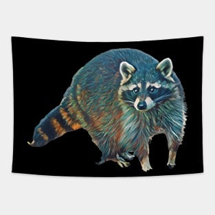 Raccoon - Woodland Themed Kids Room, Funny Gifts For Forester, Cute Animals Tapestry