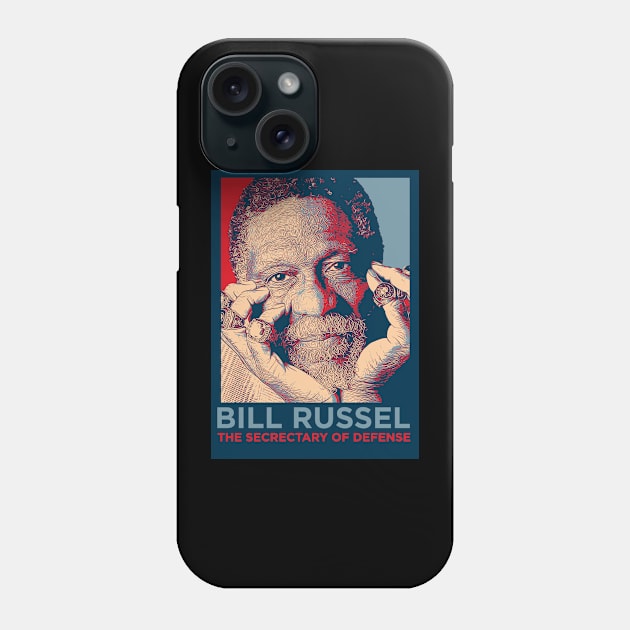 Bill rusell Phone Case by bloatbangbang