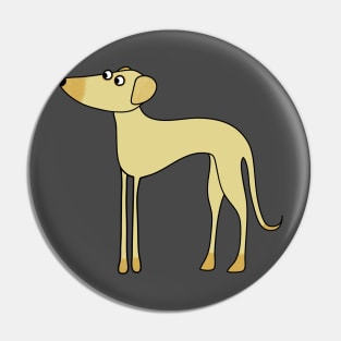 Sloughi Dog Cartoon Pet Art Pin