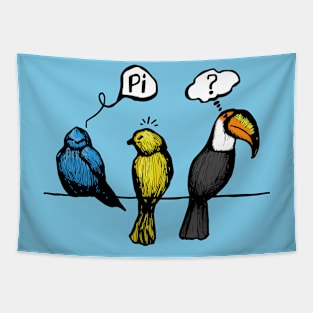 Birds Communication Tapestry