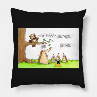 Happy Birthday Singers Pillow