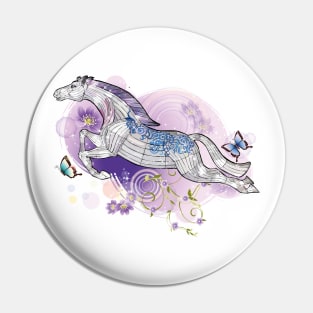 Chinese horse Pin