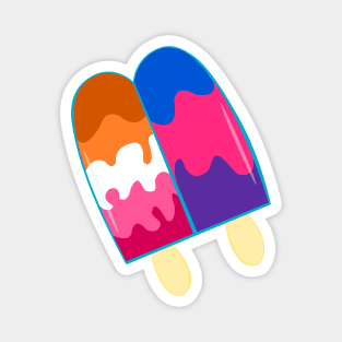 Pride Popsicle Magnet