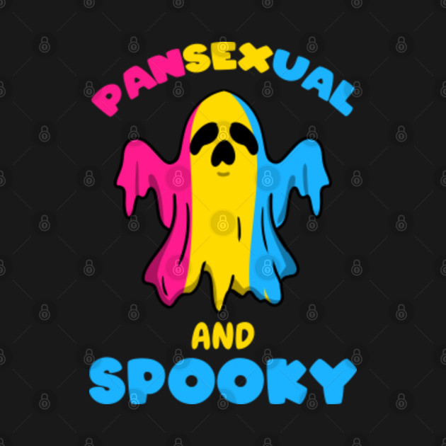 Pansexual And Spooky For Pansexual Halloween - Pansexual ...