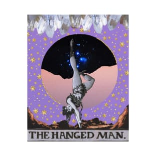 The Hanged (Wo)Man Tarot Card T-Shirt