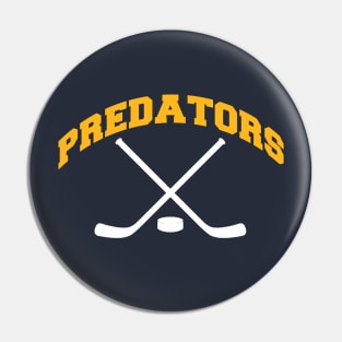 Predators Hockey Small Logo Pin