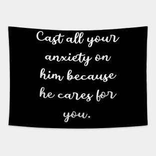 1 Peter 5:7 Bible Verse NIV Text Tapestry