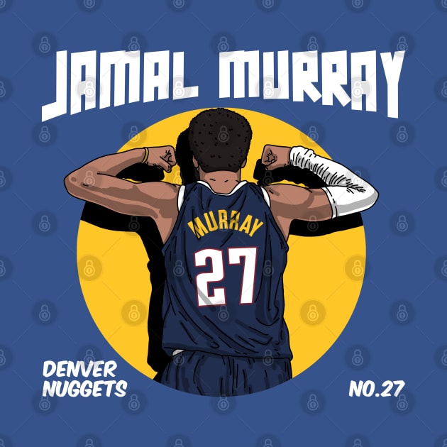 Jamal Murray Comic Style Art by Luna Illustration