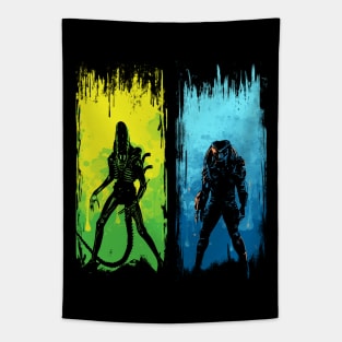 xenomorph vs yautja Tapestry