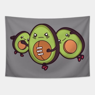 Football Avocado Shirt Tapestry