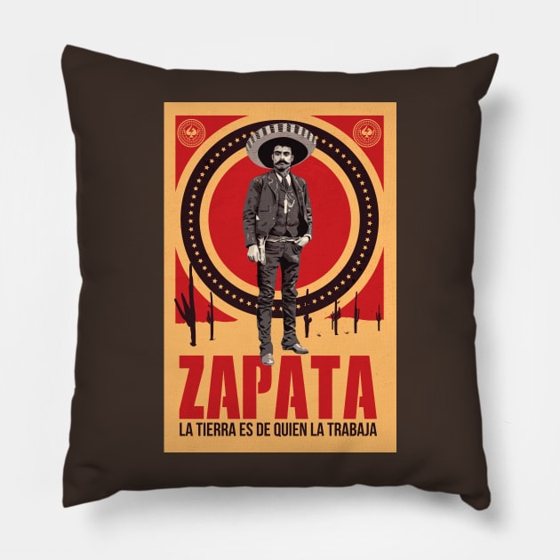 ZAPATA Pillow by -f-e-l-i-x-x-