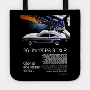 FORD CAPRI - advert Tote