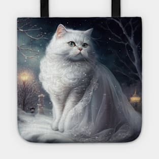 White British Shorthair Cat Divine Tote