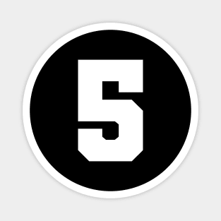 Number Five - 5 Magnet