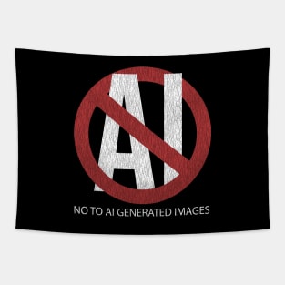 no to ai generated images logo Tapestry