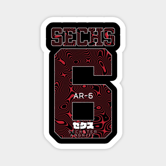 SECHS v2 Magnet by Krobilad