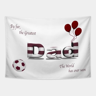 Hearts 3 Dad gifts Tapestry