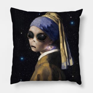 galaxy earrings Pillow