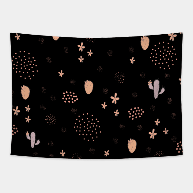 Cacti Tapestry by KristinaStellar 