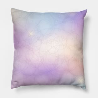 colorful dream sky Pillow