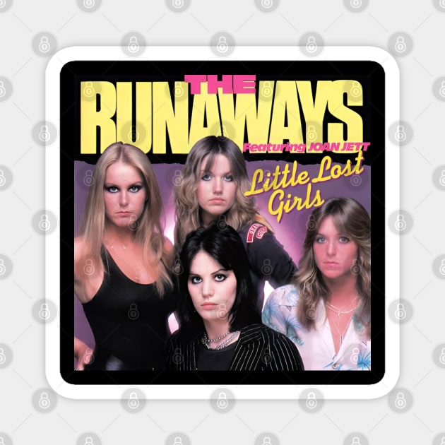 The runaways//Retro for fans Magnet by DetikWaktu