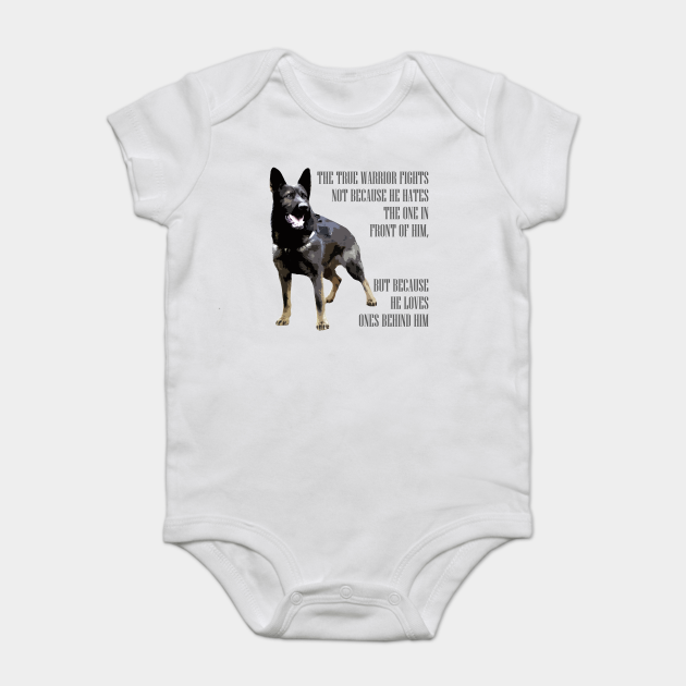 german shepherd onesie