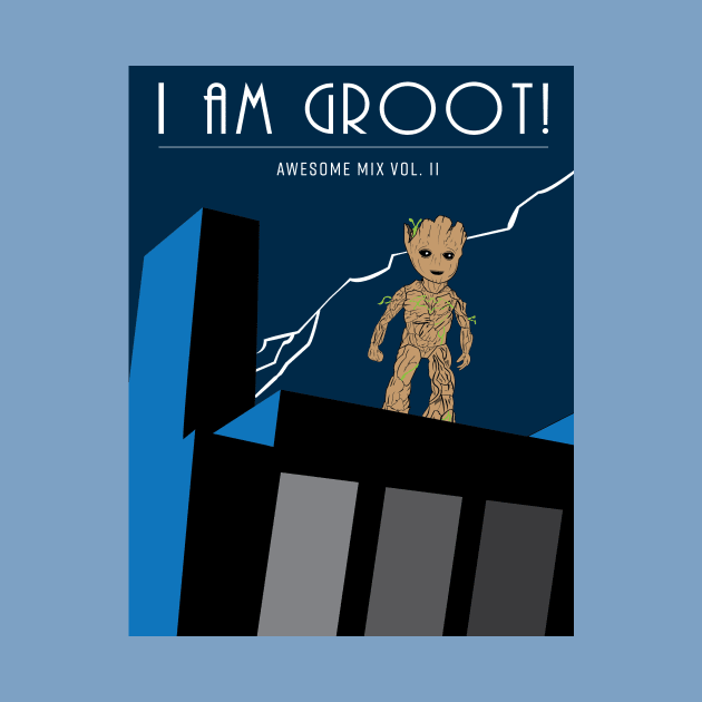 Baby Groot Knight by BeeTang