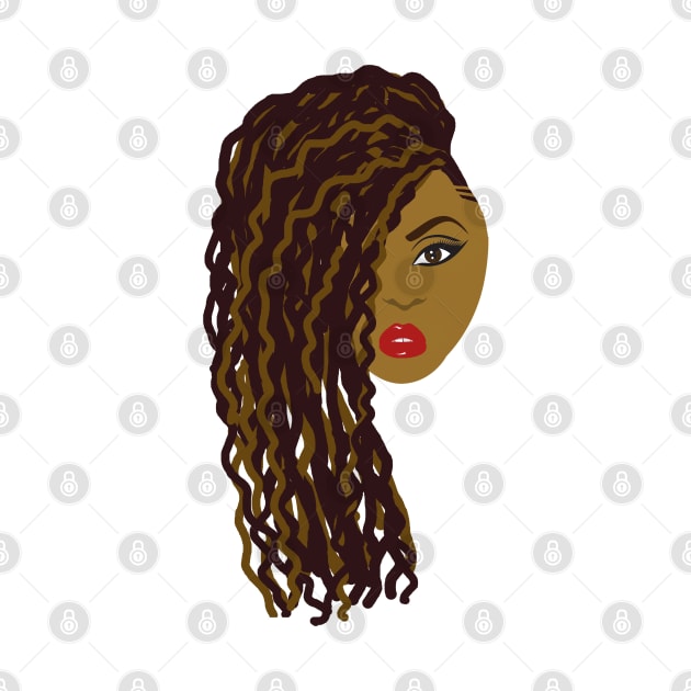 Curly Dreadlocks by blackartmattersshop