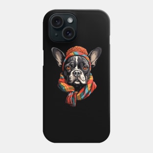 Winter Bulldog Phone Case