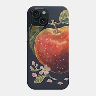 Watercolor apple Phone Case