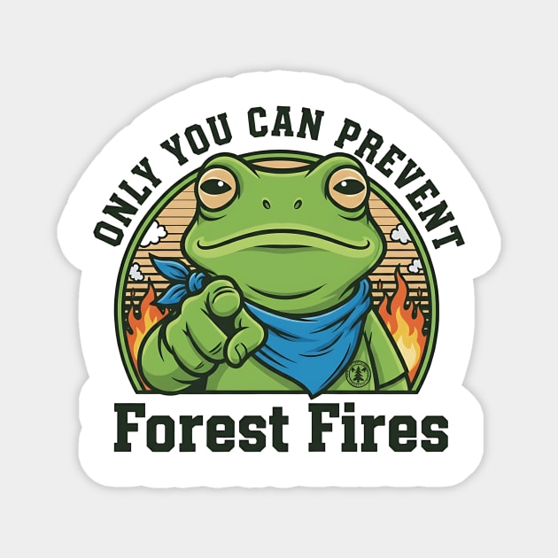 Only You Can Prevent Fascism – Political Frog Portland Magnet by ArtistTee ⭐⭐⭐⭐⭐