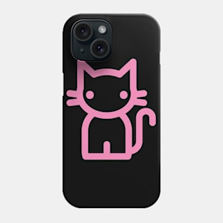 Pink Kitty Phone Case