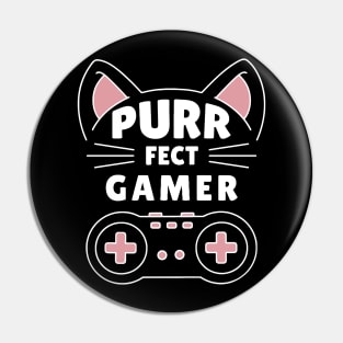 PURR fect gamer Pin