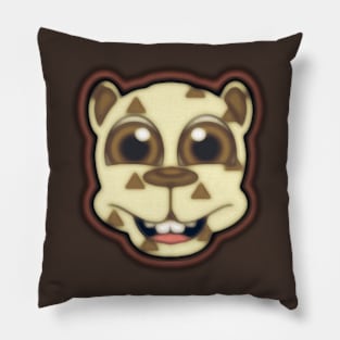 Chocolate Chip-Munk Pillow