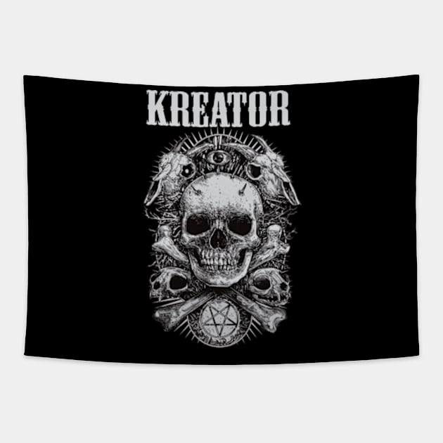 KREATOR BAND Tapestry by phsyc_studio