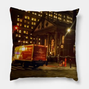 Broadway, Manhattan, NYC Pillow