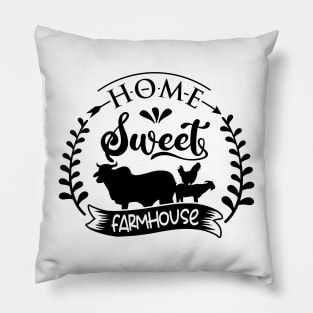 home sweet farmhouse Pillow