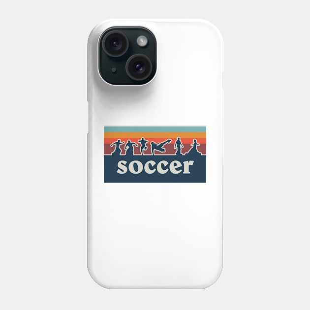 Retro Soccer Phone Case by koohstudio