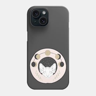 occult cat Phone Case