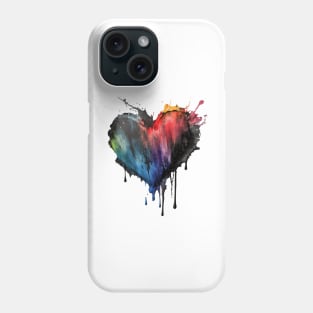 Heart Graffiti Style Phone Case