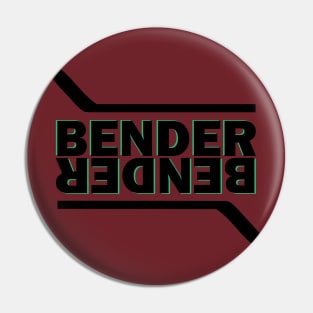 Bender Hockey Mirrored Pin