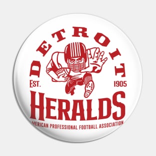 Detroit Heralds Football Pin