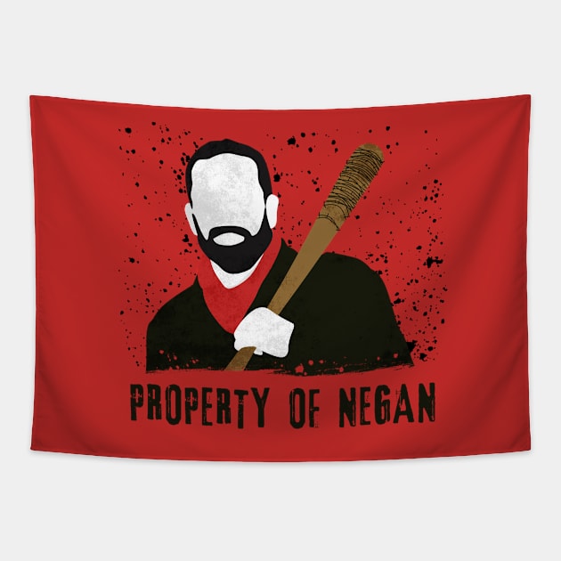 Property of Negan Tapestry by Izzie | Fandom 101 - For The Geeks