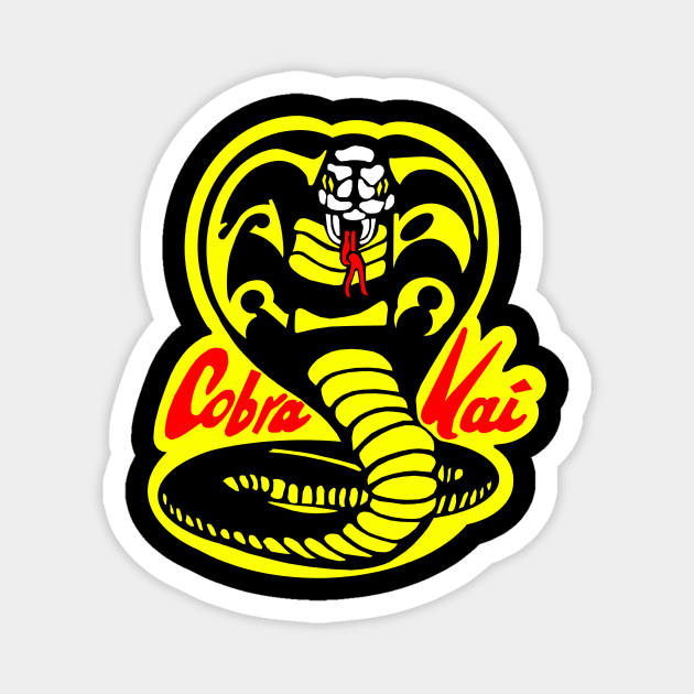 Cobra Kai Never Dies Magnet by DJMShirts