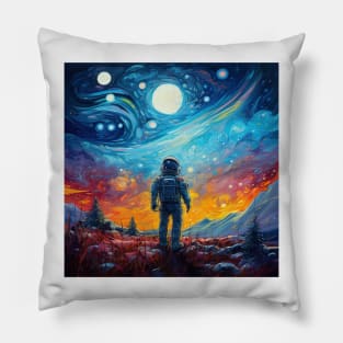 Starry Night Fantasy Pillow